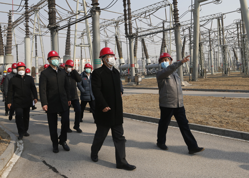 毛偉明到國網(wǎng)冀北電力調(diào)研指導疫情防控、慰問一線干部員工