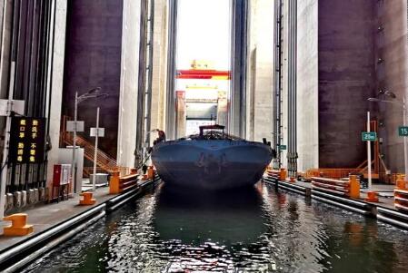 單日通貨7500噸，向家壩升船機(jī)通航創(chuàng)紀(jì)錄