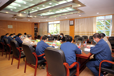 大唐湖南分公司黨委書(shū)記劉建龍到石門(mén)發(fā)電公司調(diào)研指導(dǎo)工作