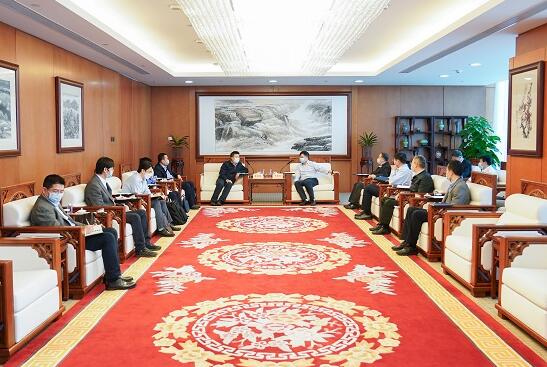 華能集團有限公司總經(jīng)理、黨組副書記鄧建玲會見電力規(guī)劃設(shè)計總院院長杜忠明