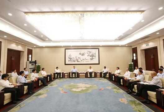 國家電網(wǎng)董事長毛偉明與浙江省委書記車俊、省長袁家軍會談