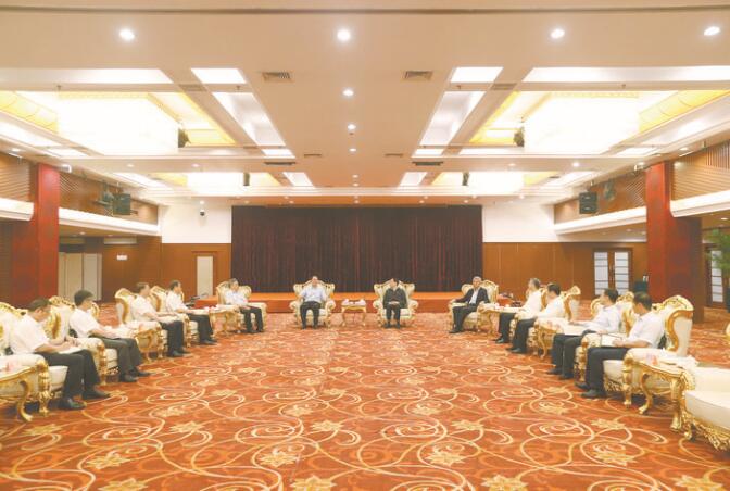 河南省委書記王國生、省長尹弘會見國家電網(wǎng)董事長、黨組書記毛偉明