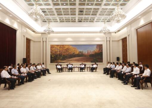 國家電網董事長、黨組書記毛偉明拜會吉林省委書記巴音朝魯、省長景俊海