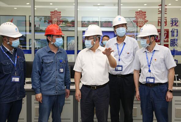 華電集團公司董事、總經(jīng)理、黨組副書記葉向東到江蘇區(qū)域企業(yè)調(diào)研