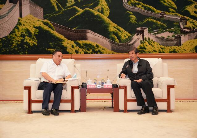 宋海良、孫洪水與大唐集團(tuán)董事長陳飛虎座談