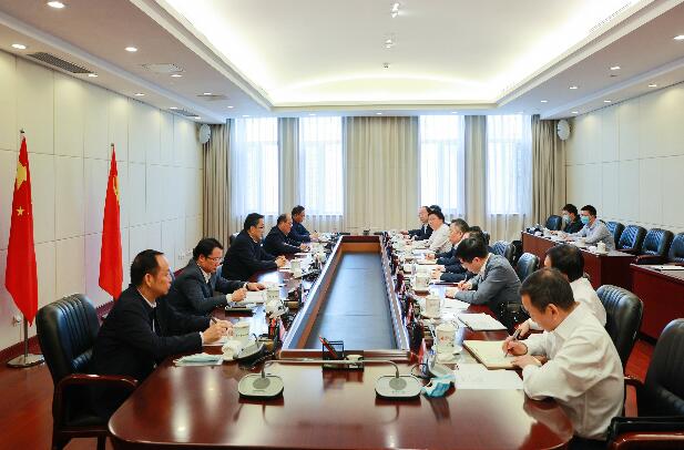 中國能建黨委書記、董事長宋海良拜會(huì)貴州省委書記孫志剛