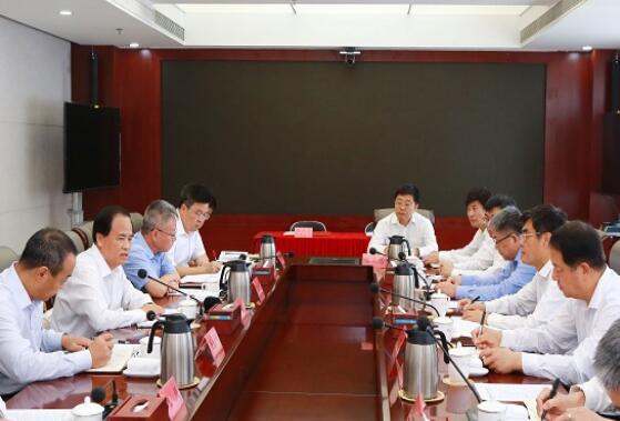 舒印彪拜會海南省委書記劉賜貴、省長沈曉明