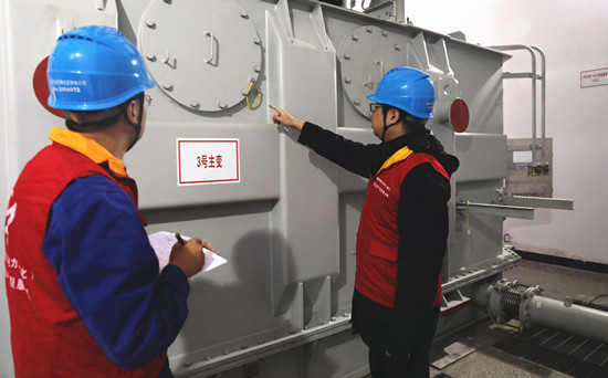 國網寧波市奉化區(qū)供電公司110千伏大成變成功擴容 確保城區(qū)電網無憂度冬
