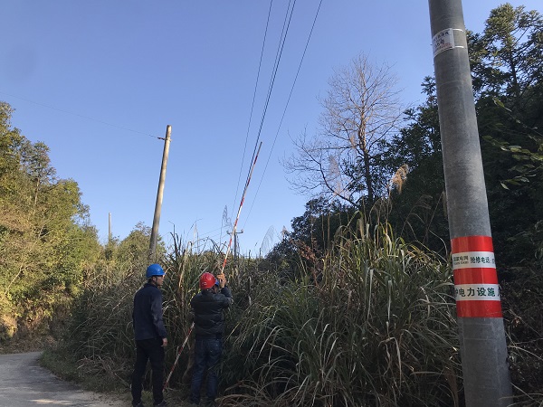 國網(wǎng)南豐縣供電公司：為電桿穿上“防撞衣”，確保交通安全