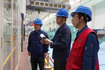 國網(wǎng)劉家峽水電廠節(jié)日保電,我在光明源頭堅守