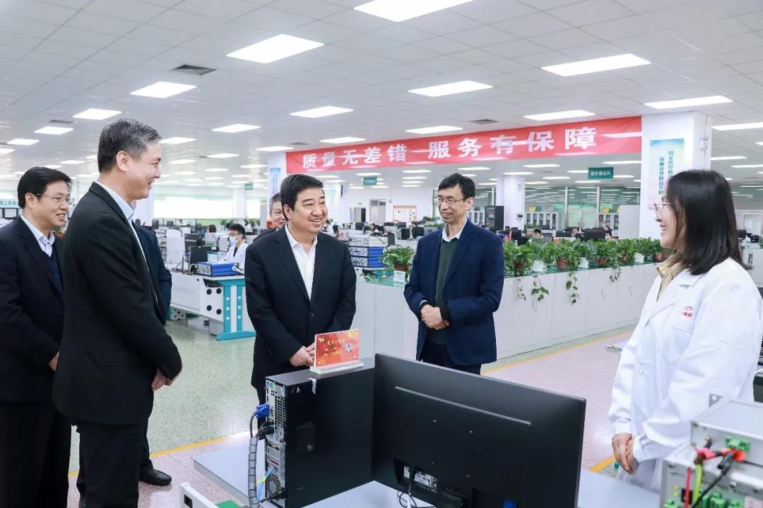 中國(guó)電氣裝備集團(tuán)董事長(zhǎng)調(diào)研平高許繼山東電工，提出要求…