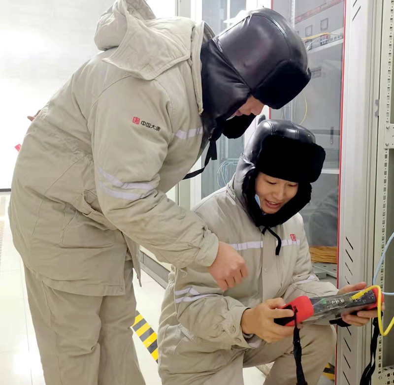 大唐環(huán)境特許經(jīng)營(yíng)分公司:硬核出擊 防寒保電