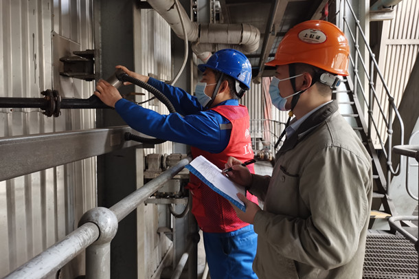國(guó)能(泉州)熱電有限公司三環(huán)緊扣加裝檢修“安全鎖”