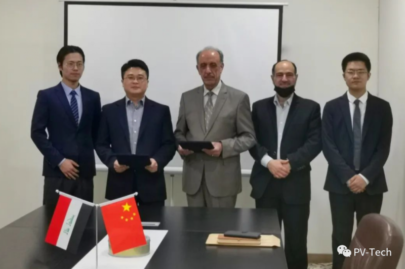 中國能建與伊拉克、越南簽署355MW光伏項目