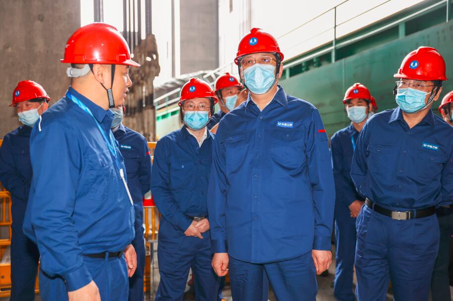 三峽集團總經(jīng)理韓君赴向家壩、溪洛渡水電站調(diào)研