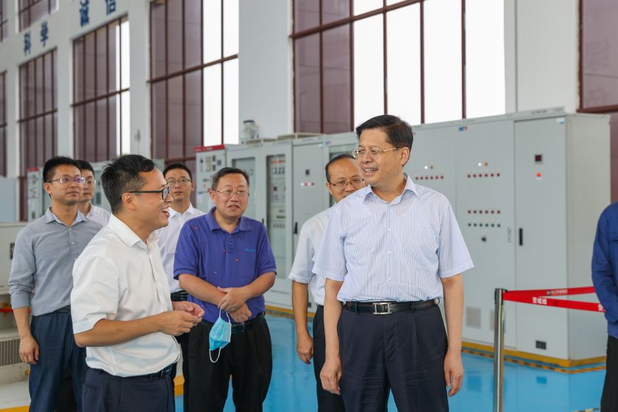 韓君赴江西九江、安徽蕪湖調(diào)研三峽集團長江大保護工作