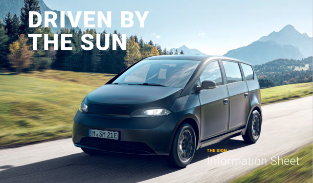 太陽能汽車來了！歐洲預(yù)售，定價20萬人民幣左右