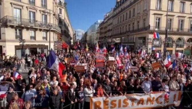 能源危機(jī)、高通脹令德法面臨“持續(xù)動(dòng)蕩”危機(jī)，抗議罷工不斷上演