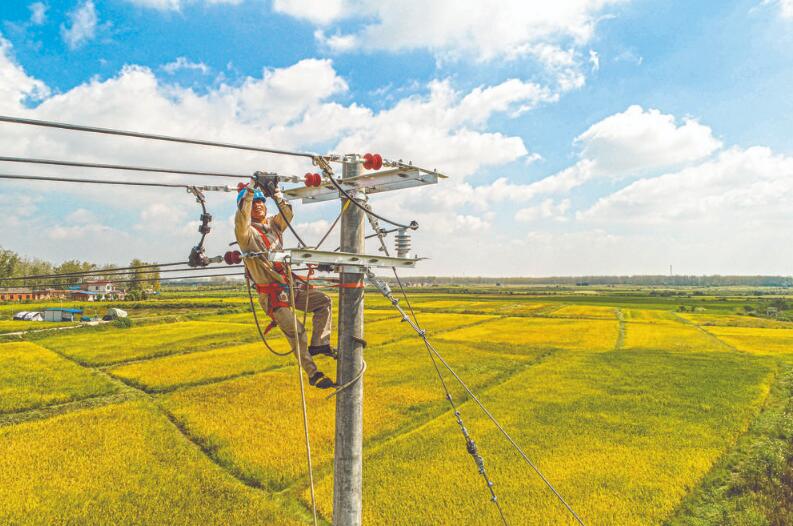 安徽省肥東縣:百里鄉(xiāng)村美如畫 供電可靠產(chǎn)業(yè)興