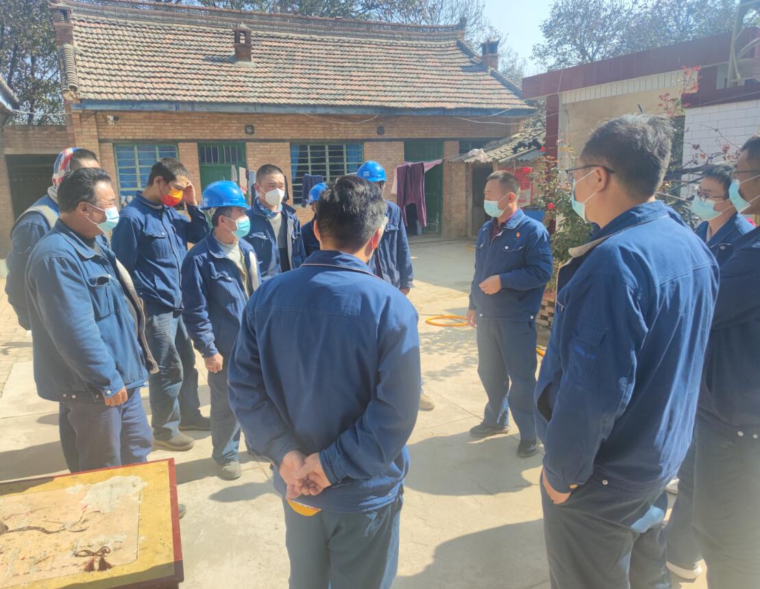 中能建建筑集團正寧百萬項目部開展合作隊伍租房處疫情防控、用電防火專項檢查