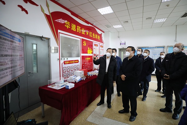 張玉卓到通用技術集團、國藥集團調研強調 全力做好重點防疫藥品物資生產保供 更好服務疫情防控大局