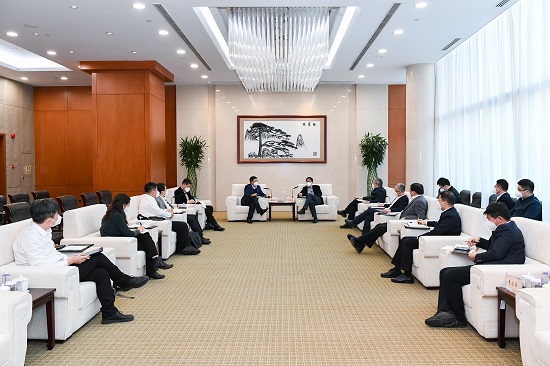 華能集團總經(jīng)理、黨組副書記鄧建玲會見沈鼓集團董事長戴繼雙