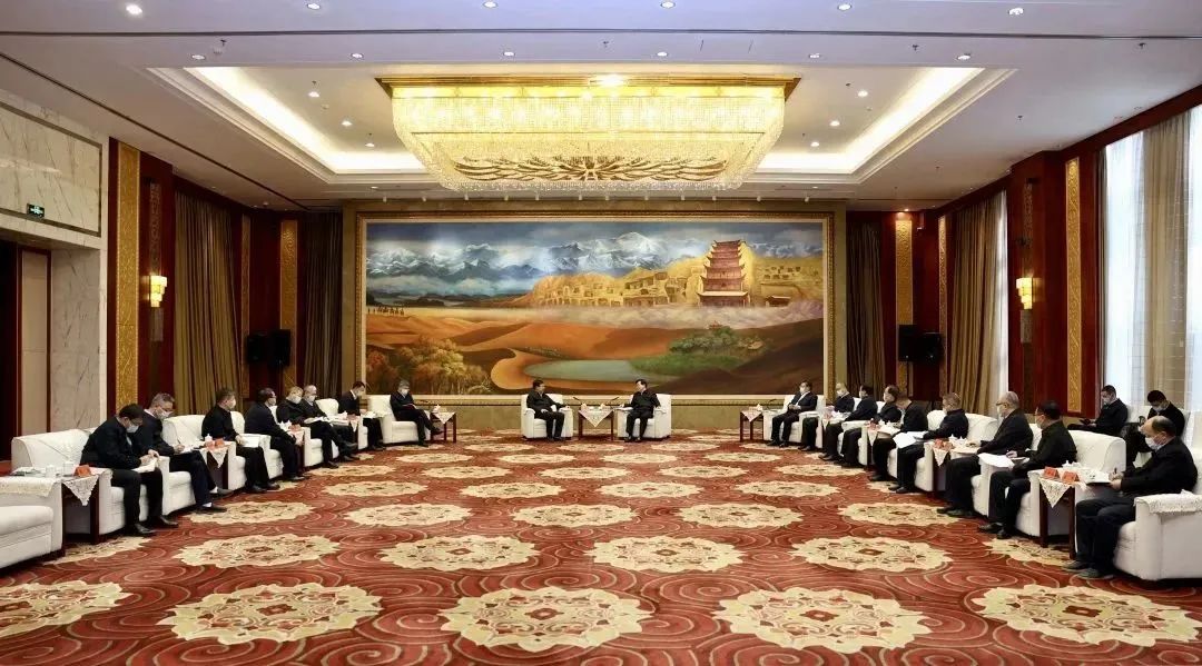 華能集團總經理、黨組副書記鄧建玲拜會甘肅省委書記胡昌升、省長任振鶴