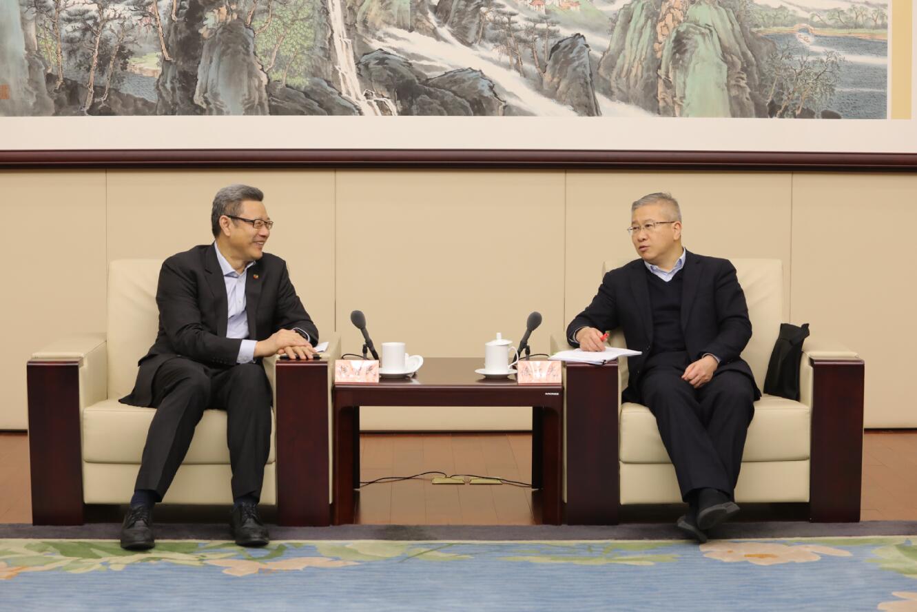 國家電投黨組書記、董事長錢智民拜會(huì)浙江省委常委、常務(wù)副省長徐文光