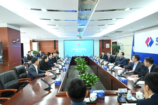 中國(guó)電建黨委書記、董事長(zhǎng)丁焰章會(huì)見(jiàn)蘇州高新區(qū)黨工委書記毛偉