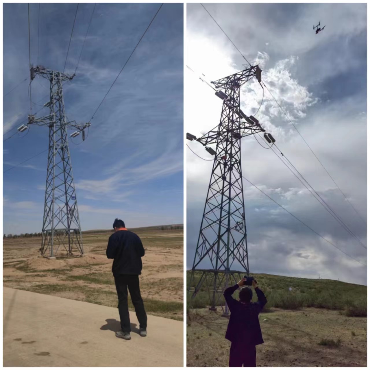 草原下的停機(jī)坪，線路中的啄木鳥