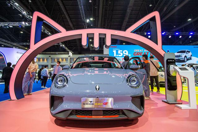 中國新能源車探尋差異化“出?！甭窂? width=