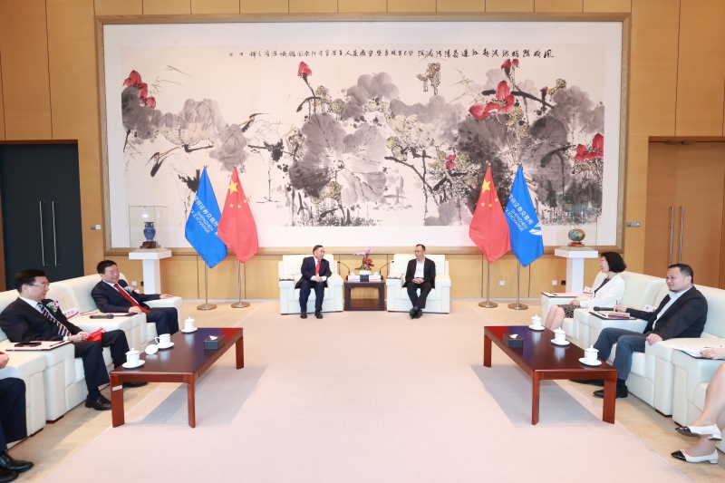 中國能建黨委書記、董事長宋海良會(huì)見深交所理事長陳華平、總經(jīng)理沙雁