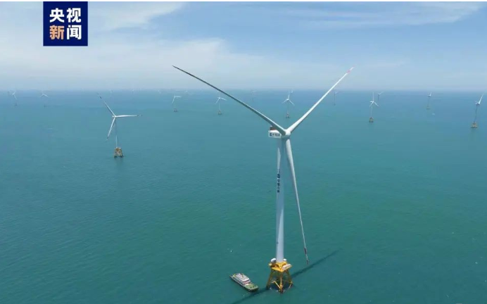 全球首臺(tái)16兆瓦超大容量海上風(fēng)電機(jī)組并網(wǎng)發(fā)電！