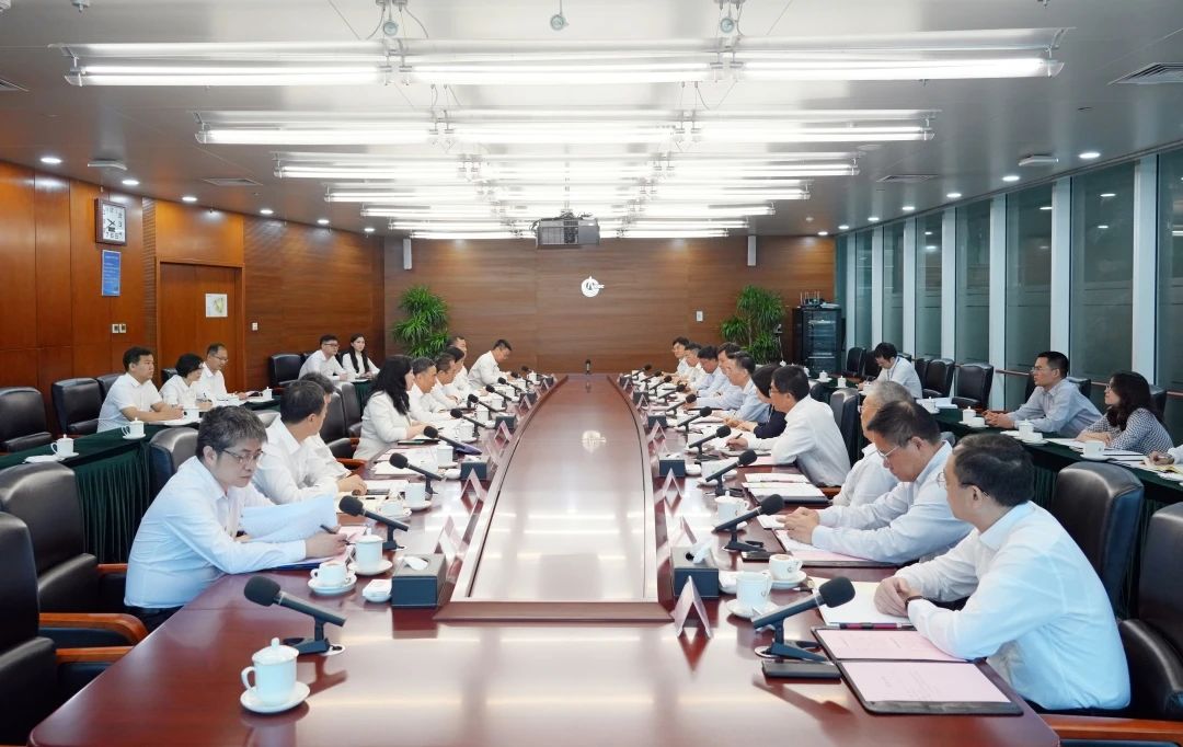 中國能建黨委書記、董事長宋海良與中國海油黨組書記、董事長汪東進(jìn)會談