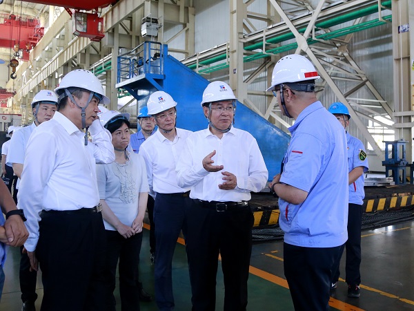 國資委黨委書記、主任張玉卓到哈電集團(tuán)調(diào)研強(qiáng)調(diào)