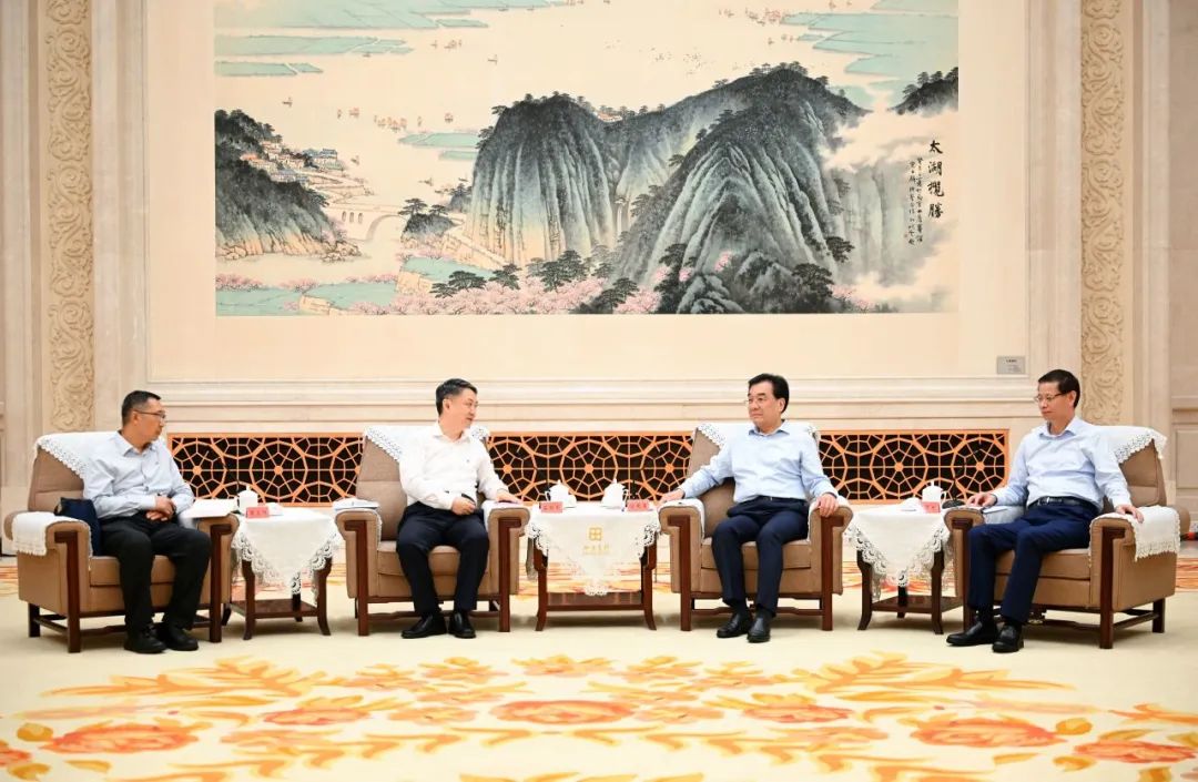 華能集團(tuán)黨組書記、董事長(zhǎng)溫樞剛拜會(huì)江蘇省委書記信長(zhǎng)星、省長(zhǎng)許昆林