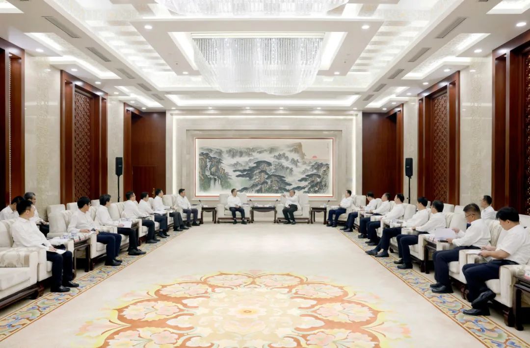 大唐集團(tuán)鄒磊、劉明勝拜會山東省委書記林武、省長周乃翔