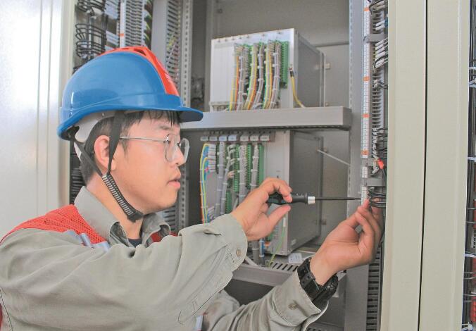 成子明： 在檢修一線快速成長“挑大梁”