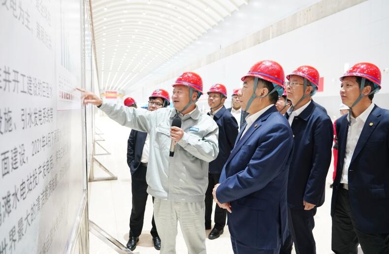 中國能建黨委書記、董事長宋海良赴白鶴灘水電站調(diào)研