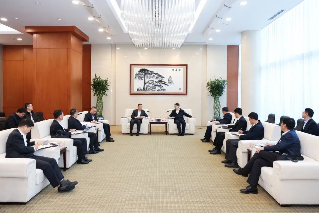 華能集團黨組書記、董事長溫樞剛會見中國鐵建黨委書記、董事長汪建平