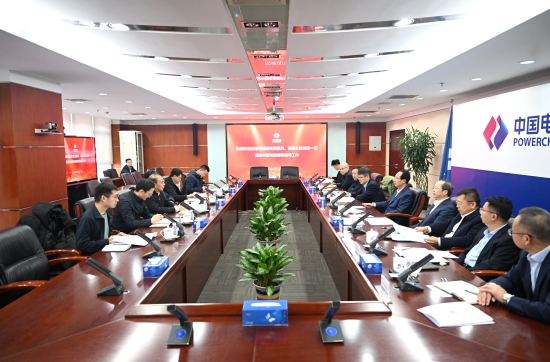 中國(guó)電建黨委書記、董事長(zhǎng)丁焰章與應(yīng)急管理部副部長(zhǎng)徐加愛舉行會(huì)談