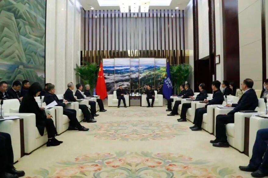 國(guó)家電投黨組書(shū)記、董事長(zhǎng)劉明勝會(huì)見(jiàn)東方電氣黨組書(shū)記、董事長(zhǎng)俞培根