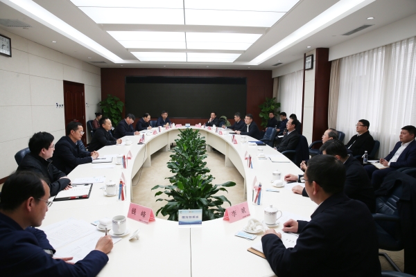 中國電建黨委書記、董事長丁焰章拜會水利部黨組書記、部長李國英