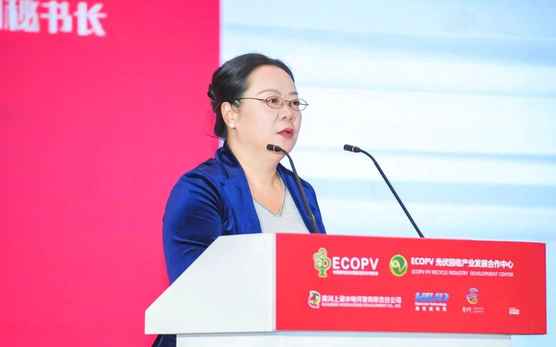 中國(guó)綠色供應(yīng)鏈聯(lián)盟呂芳：光伏回收高峰在即，責(zé)任主體有待明確