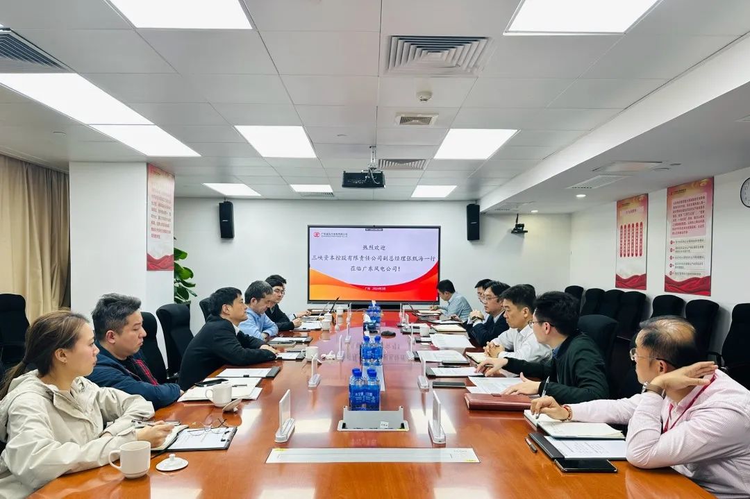三峽資本與廣東風(fēng)電、深圳能源座談