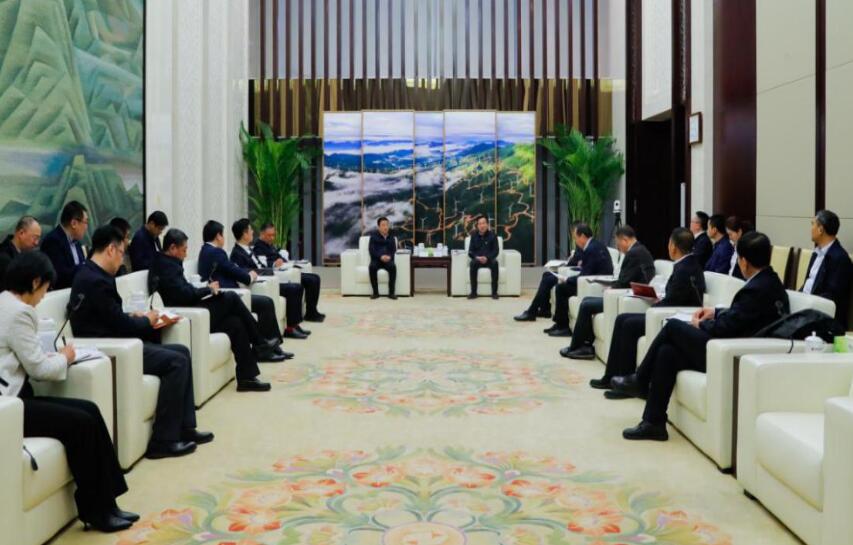 國(guó)家電投黨組書記、董事長(zhǎng)劉明勝會(huì)見遼寧省委常委、沈陽市委書記王新偉