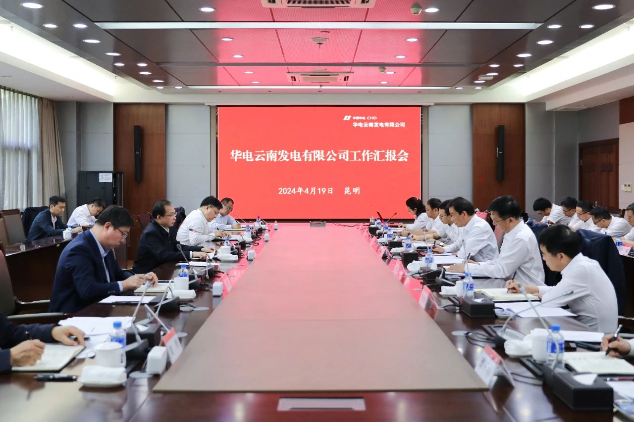 華電黨組書(shū)記、董事長(zhǎng)江毅赴華電云南區(qū)域調(diào)研