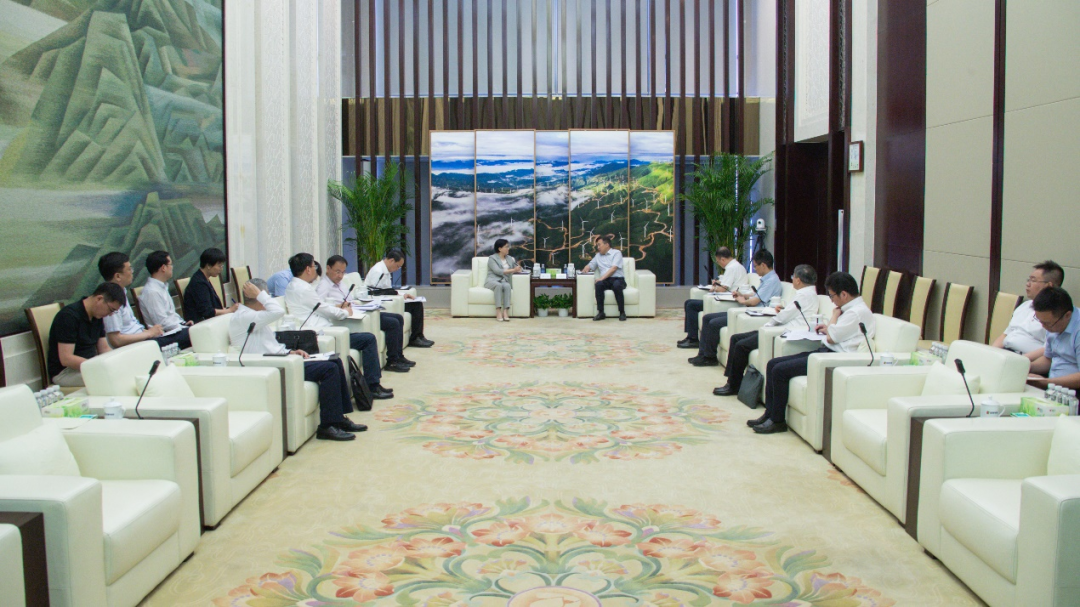 國(guó)家電投黨組書記、董事長(zhǎng)劉明勝會(huì)見江蘇省委常委、南京市委書記韓立明