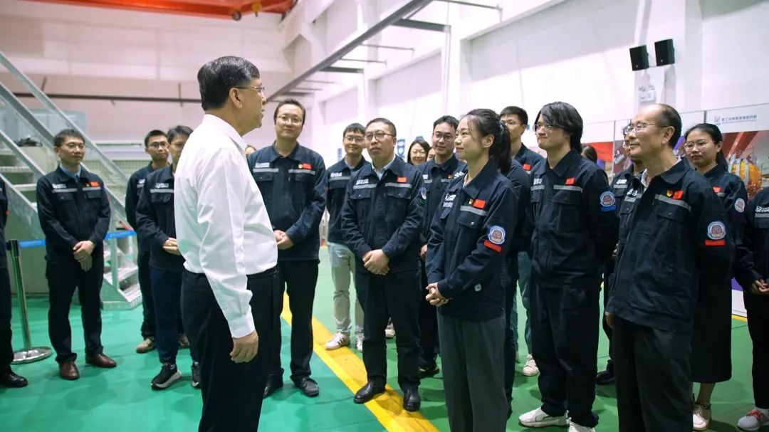 科技部黨組書記、部長陰和俊到中核集團基層單位宣講黨的二十屆三中全會精神