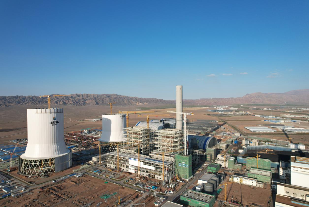 甘肅電投張掖百萬電廠3、4號機組DCS一次受電成功